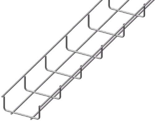 Лоток проволочный Промрукав Стандарт 100х100х3000 сталь 4,0мм фото Лоток проволочный Промрукав Стандарт 100х100х3000 сталь 4,0мм картинка